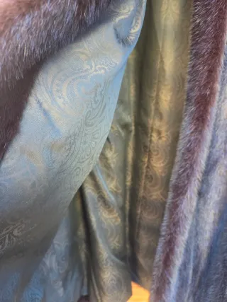 Cappotto vintage pelliccia elegante