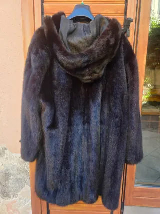 Cappotto vintage pelliccia elegante