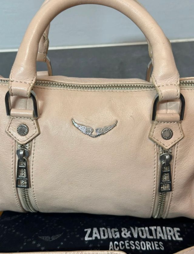 Borsa Zadig & Voltaire in pelle beige