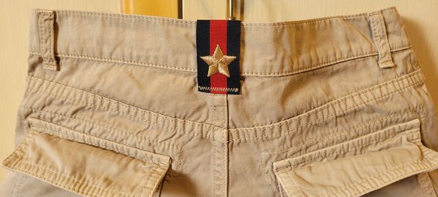 Pantaloni cargo kaki ragazzo 12 anni