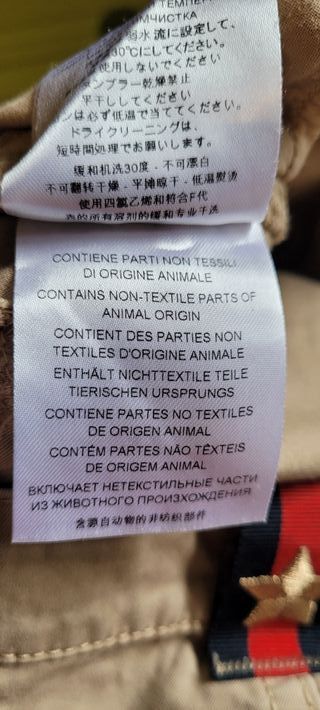 Pantaloni cargo kaki ragazzo 12 anni