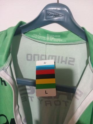 Maillot Ciclismo Manga Larga Verde