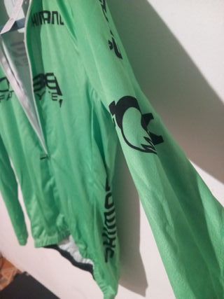 Maillot Ciclismo Manga Larga Verde