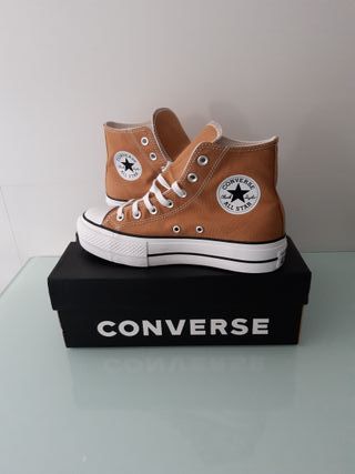 Zapatillas Converse Marrones Plataforma