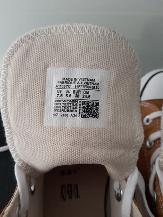 Zapatillas Converse Marrones Plataforma
