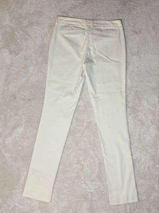 Pantaloni Siviglia Donna Panna Vintage