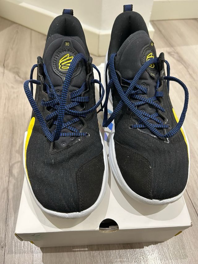 Zapatillas Curry 12 Dub Nation Negras/Azules