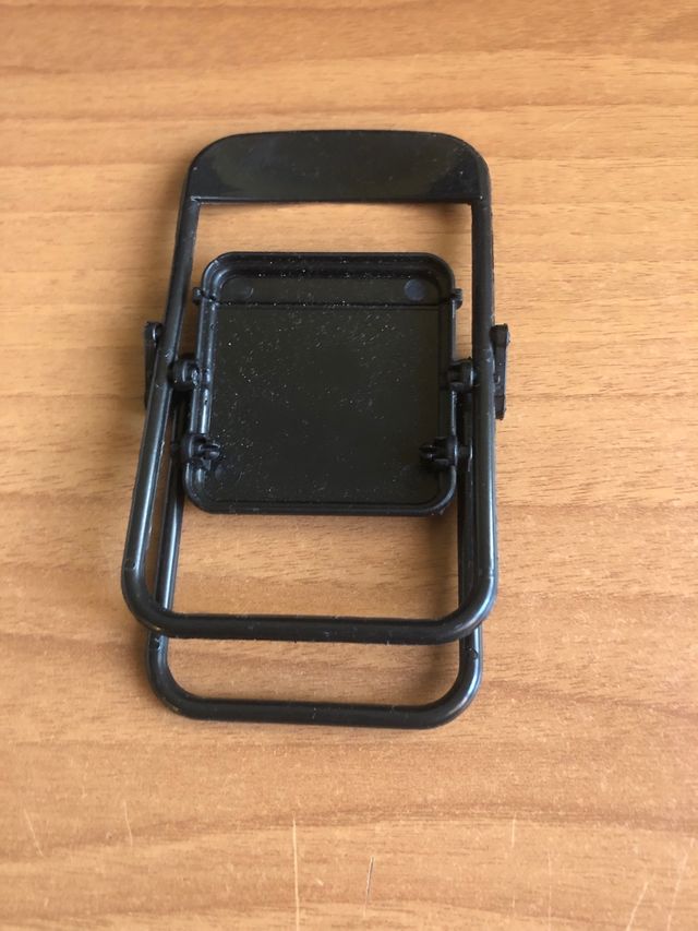 Porta telefono pieghevole nero