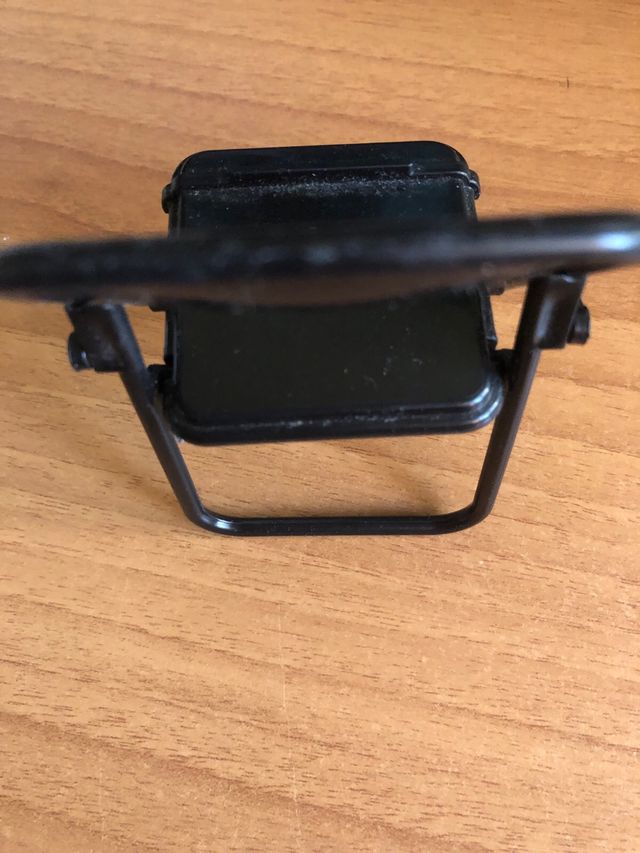 Porta telefono pieghevole nero