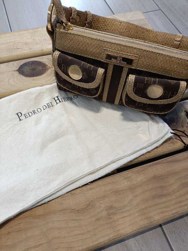 Bolso Pedro del Hierro Beige y Marrón