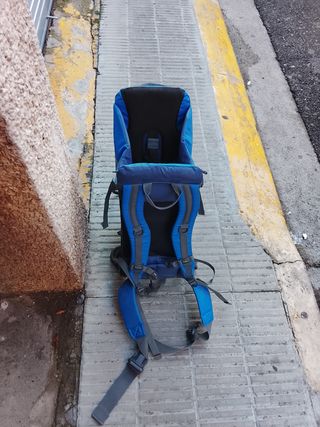 Mochila Portabebés Montaña Azul