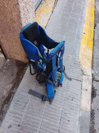 Mochila Portabebés Montaña Azul