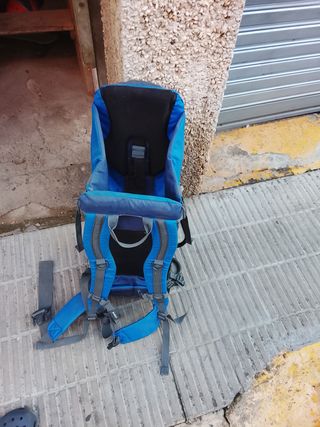 Mochila Portabebés Montaña Azul