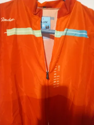 Chaleco Ciclismo Naranja Rapha