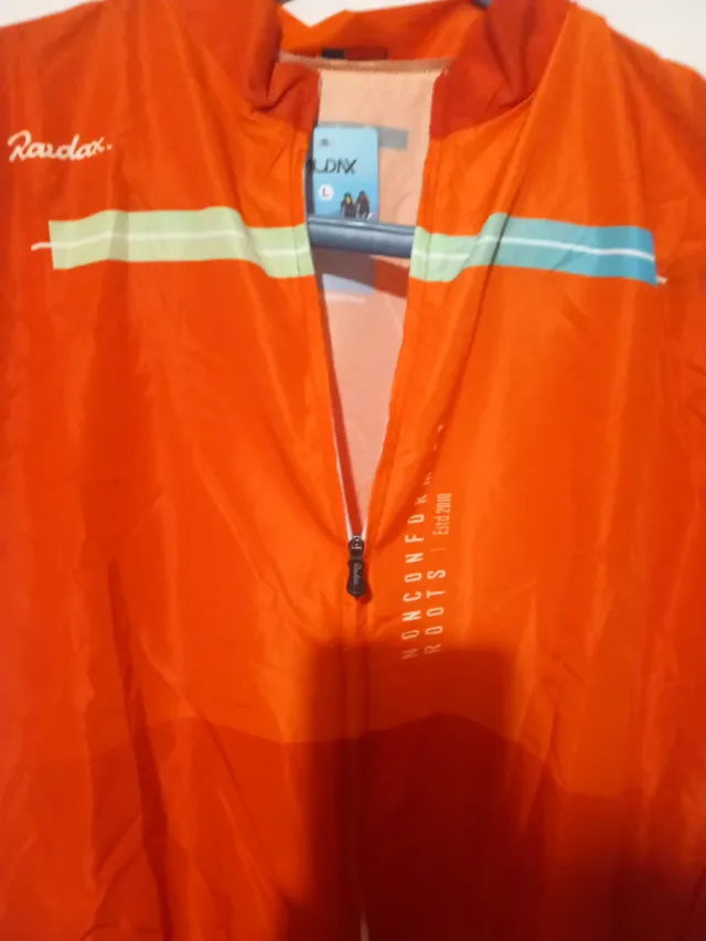 Chaleco Ciclismo Naranja Rapha