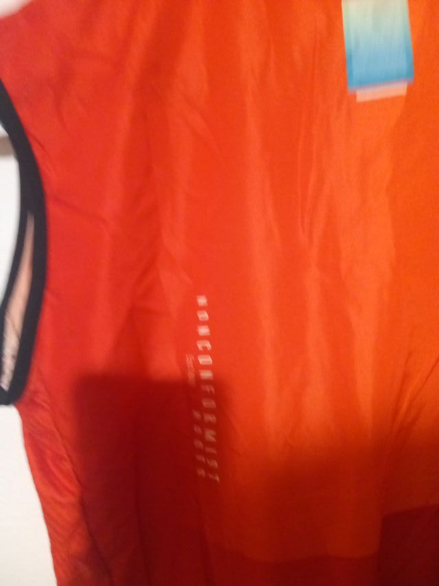Chaleco Ciclismo Naranja Rapha