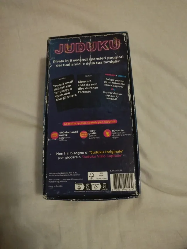 Gioco Judoku Vizio Capitale