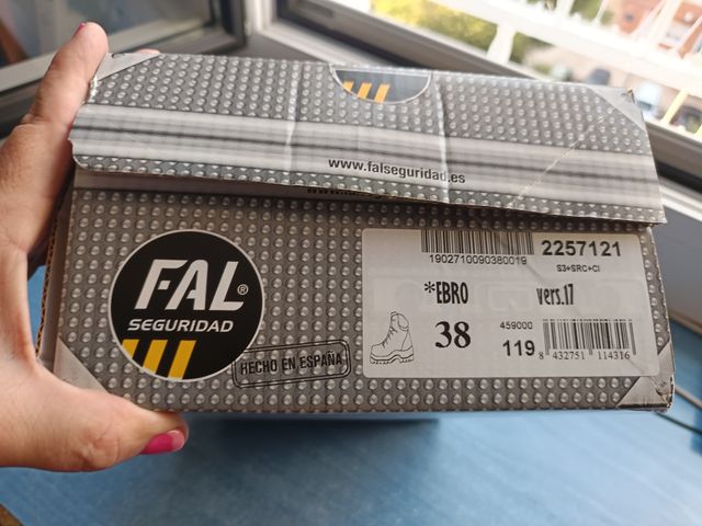 Zapatos de seguridad negros