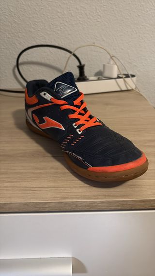 Zapatillas Joma Shoot Fútbol Sala Azul/Naranja