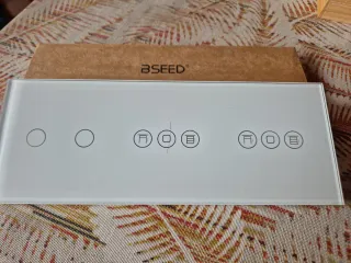 Panel Triple Interruptor BSEED Blanco