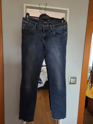Pantalón vaquero Miss Joy azul