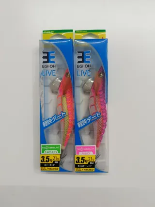 Señuelos Eging Yamashita EGI-OH LIVE 3.5