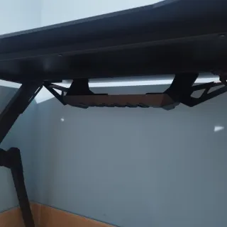 Mesa Gaming imitación carbono  110x57x75cm