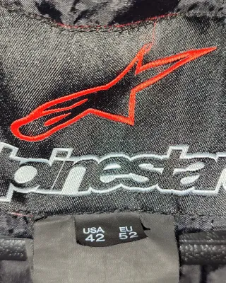 Chaqueta Moto Alpinestars Jaws Piel Talla 52