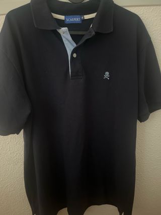 Camisa Polo Scalpers Azul Talla XL