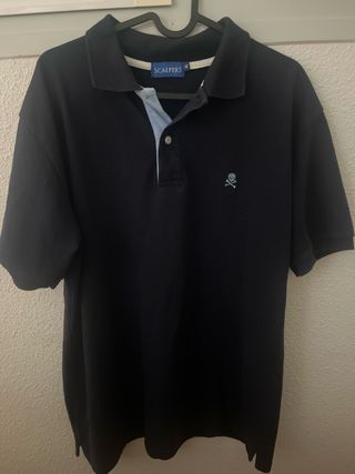 Camisa Polo Scalpers Azul Talla XL