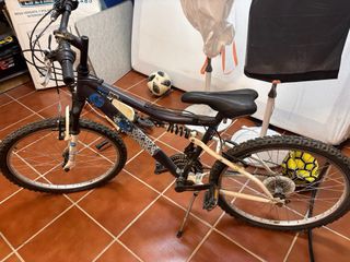 Bicicleta Montaña 24 Doble Suspensión