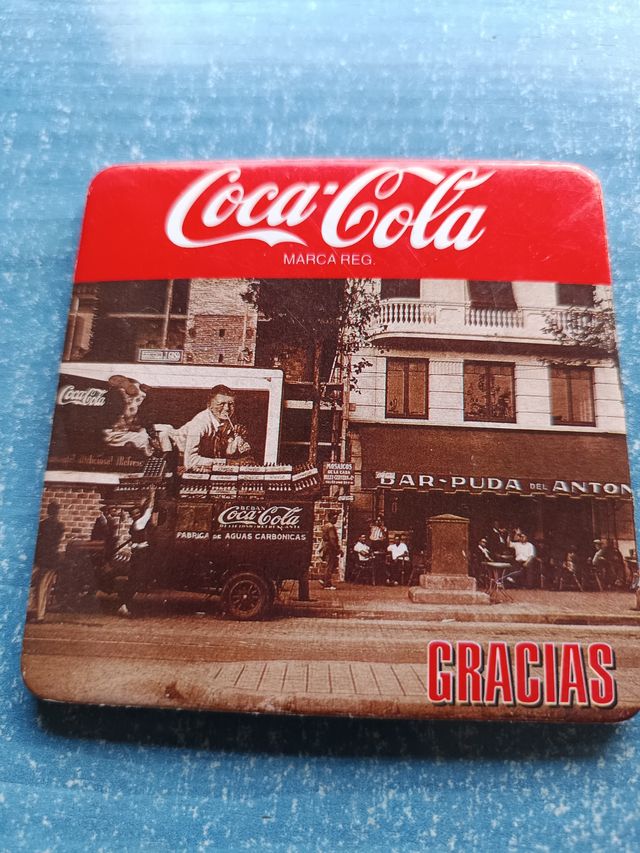 Posavasos Coca-Cola Vintage Gracias
