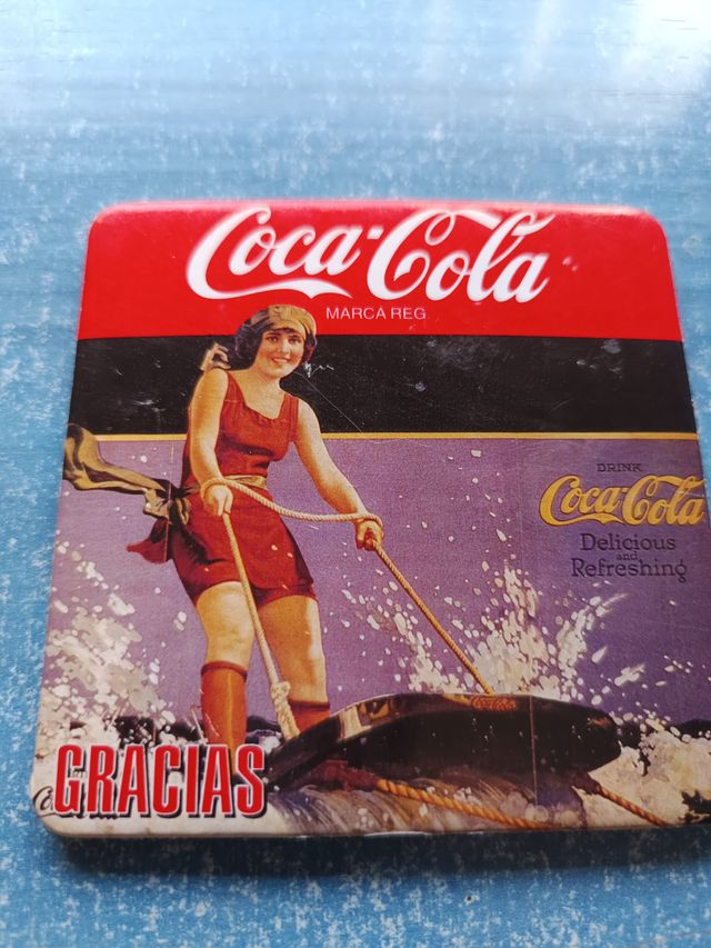 Posavasos Coca-Cola Vintage Gracias
