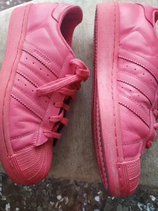Zapatillas Adidas Superstar Mujer Rosa