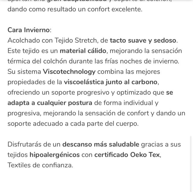 MATERASSO IN VISCO 80X180 ARROTOLATO. RIF. F