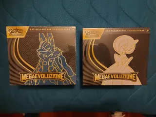 Pokemon ETB Megaevoluzione Lucario & Gardevoir