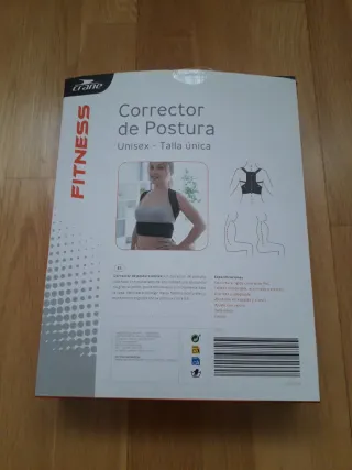 Corrector de Postura Unisex Ajustable