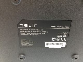 televisor led 24” nevir nvr-7802-24rd smart tv
