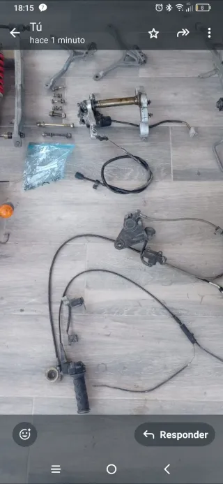 Piezas Derbi Senda R 
( SOLO VENDO LOTE COMPLETO)