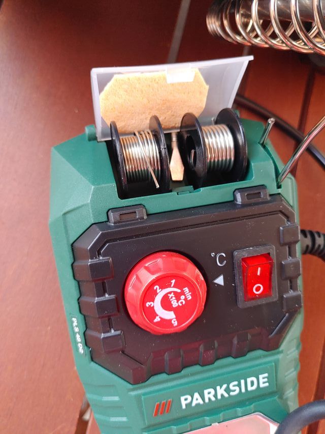 Estación de soldadura Parkside regulable