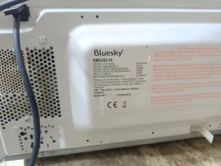 Microondas Bluesky Blanco con grill
