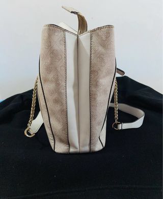 Bolso Guess Beige y Blanco