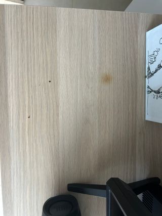 Mueble TV mas estantería cubo y balda de madera