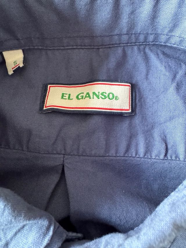 Camisa El Ganso azul