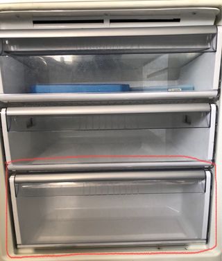 Cajón inferior Congelador, nevera Balay Ancho 70cm