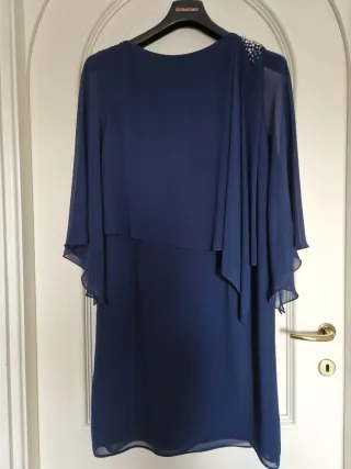 Abito elegante cerimonia blu