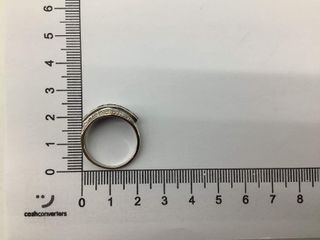 anillo oro 18k con piedra con diamante,zafiro
