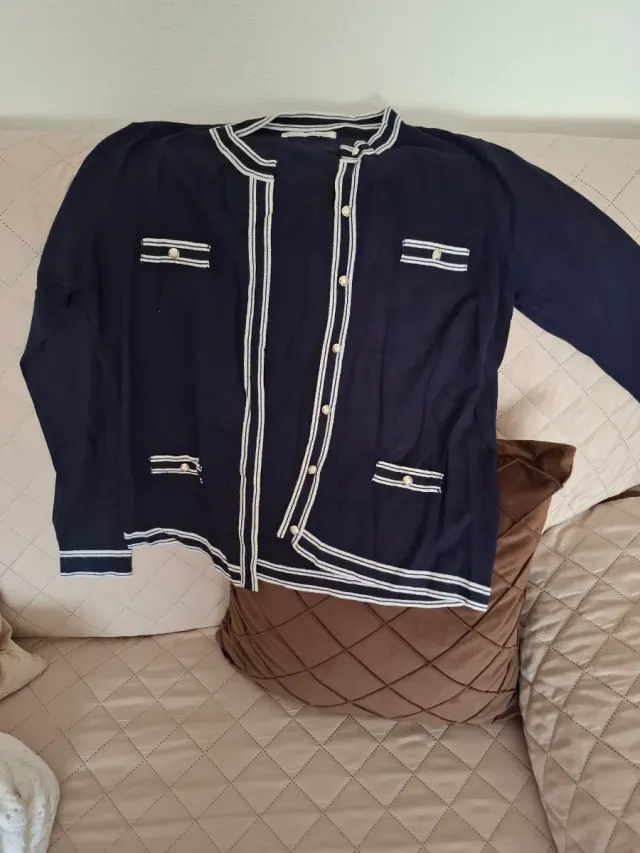 Chaqueta azul marino talla L