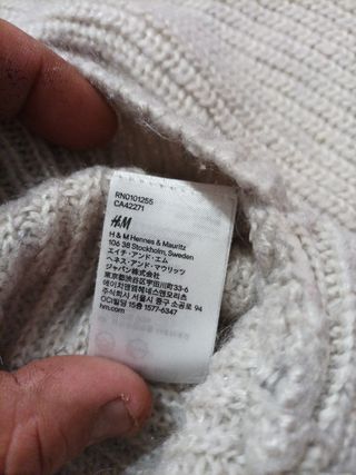 Maglione H&M Beige/Grigio
