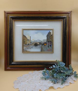 Dipinto Matteo Laganà autenticato